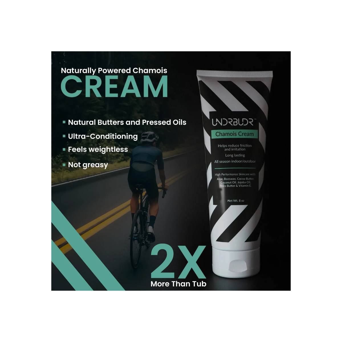 Undrbudr Chamois Cream - 8 oz Tube
