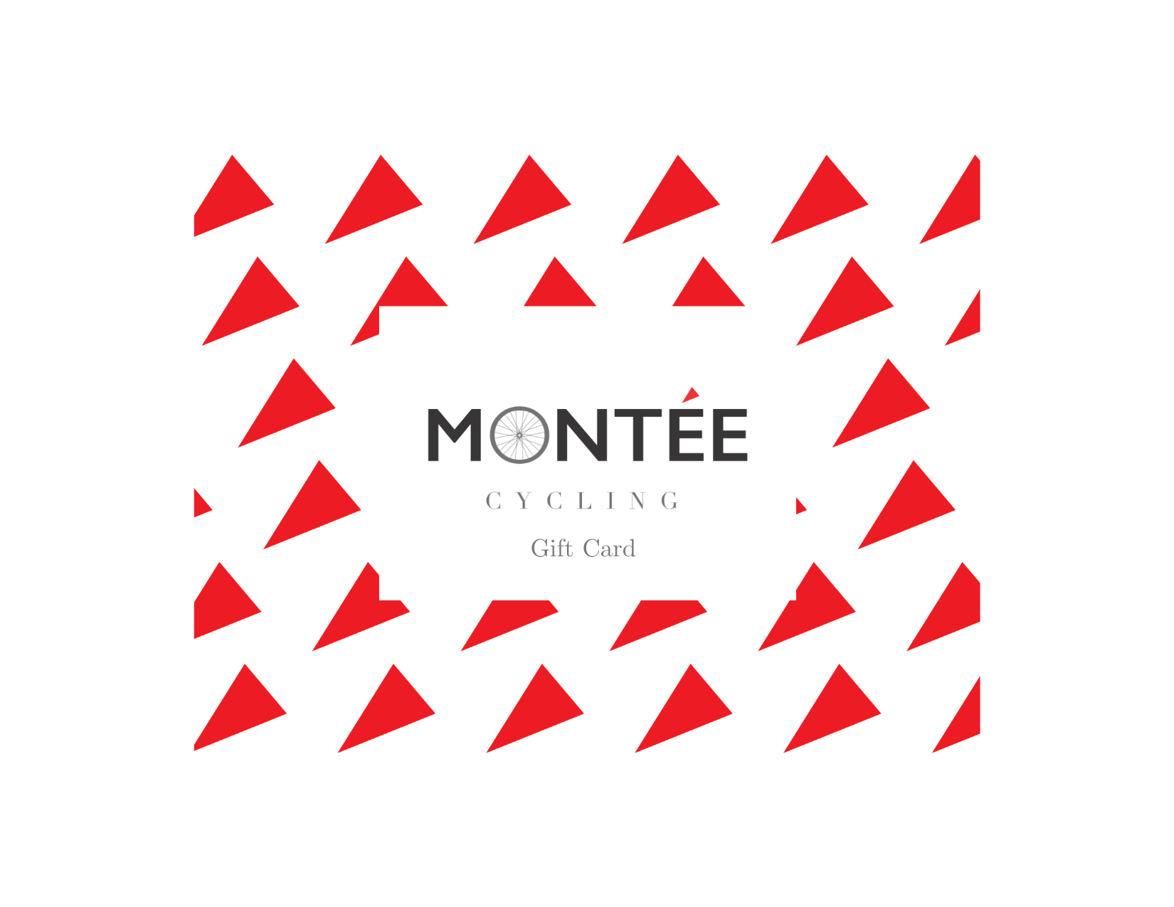 Montée Cycling Gift Card