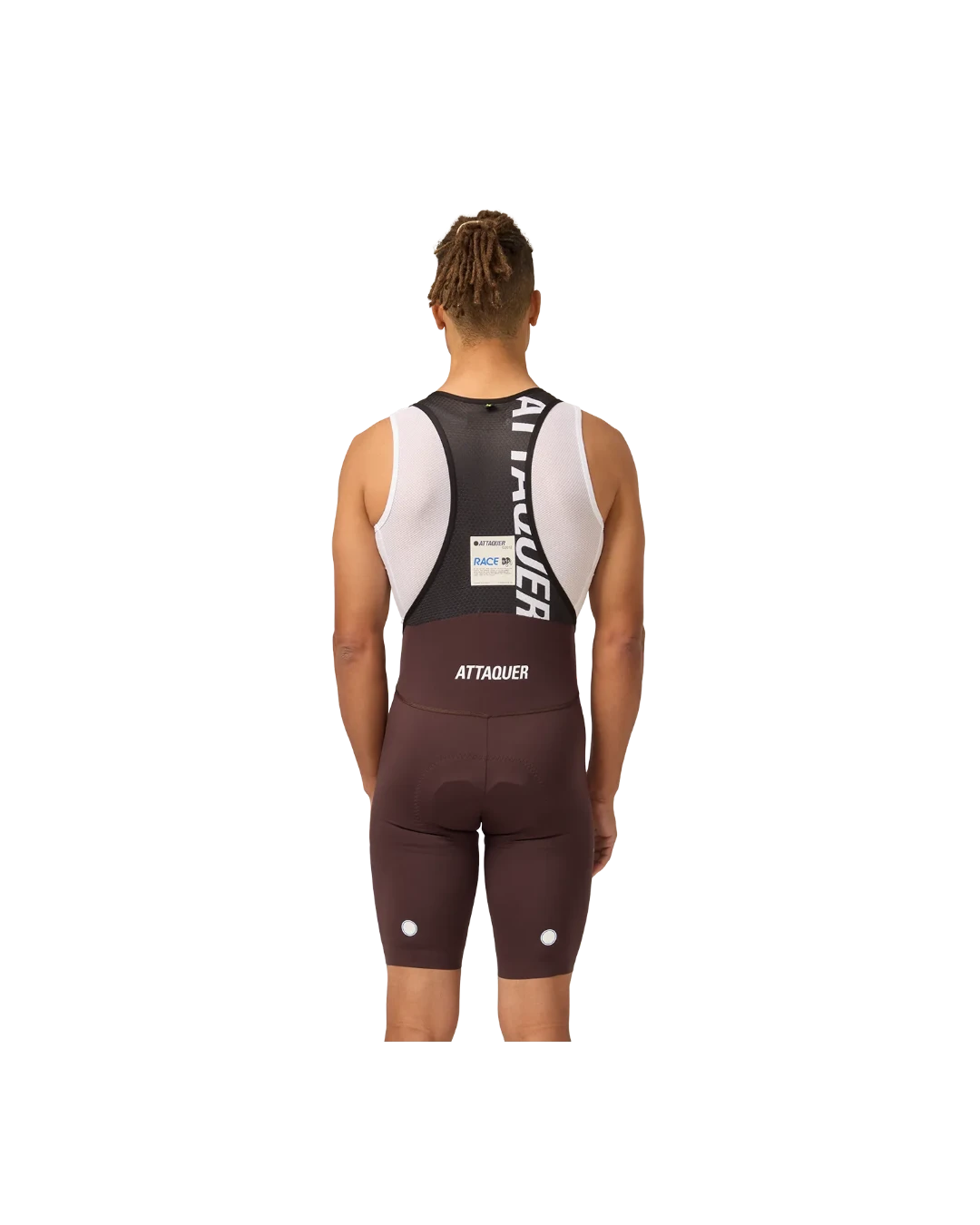 Attaquer Race Bib Shorts 3.0 - Brown - Men's