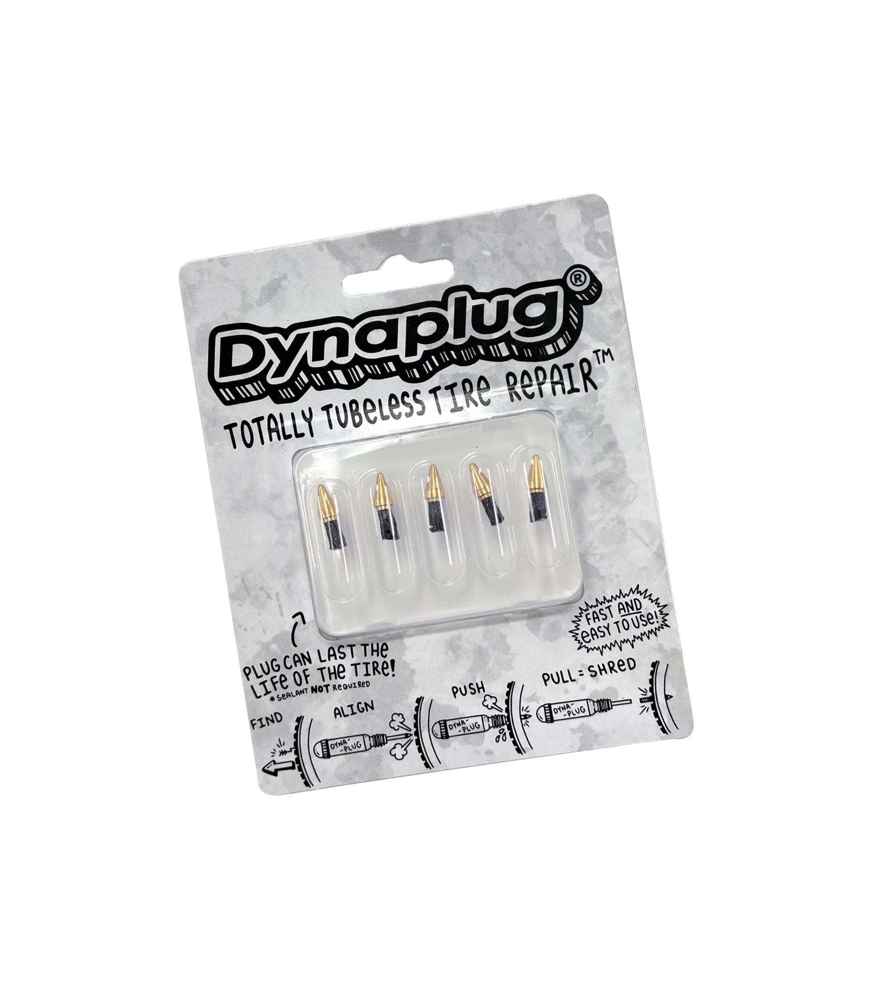 Dynaplug® Repair Plugs for Road Bike Air Kit, Soft Tip, 5 Pack